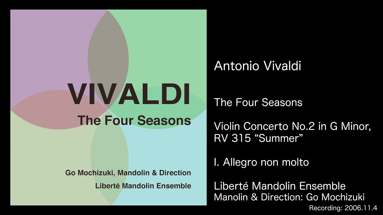 Vivaldi: The Four Seasons (Mandolin solo & Mandolin Ensemble)