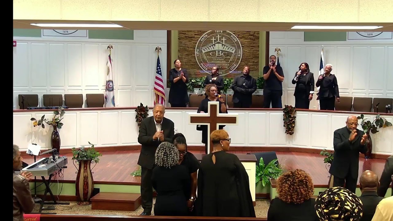 Calvary Baptist Church Sunday Virtual Worship Service