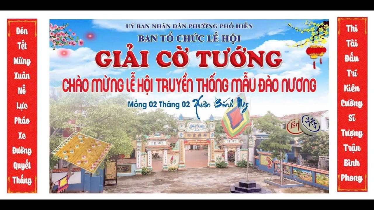 [LIVE] Vòng loại - Giải cờ tướng lễ hội truyền thống Đền Mẫu Đào Nương, Hưng Yên năm 2026.