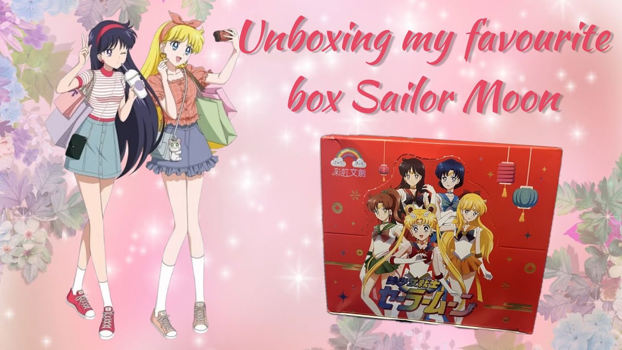 Распаковка любимого бокса по Sailor Moon ❤️‍🔥 Попытка #2 чтобы вытащить как можно меньше дублей 🤞