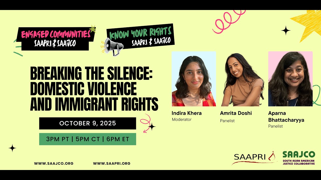 Know Your Rights: Domestic Violence and Immigrant Rights