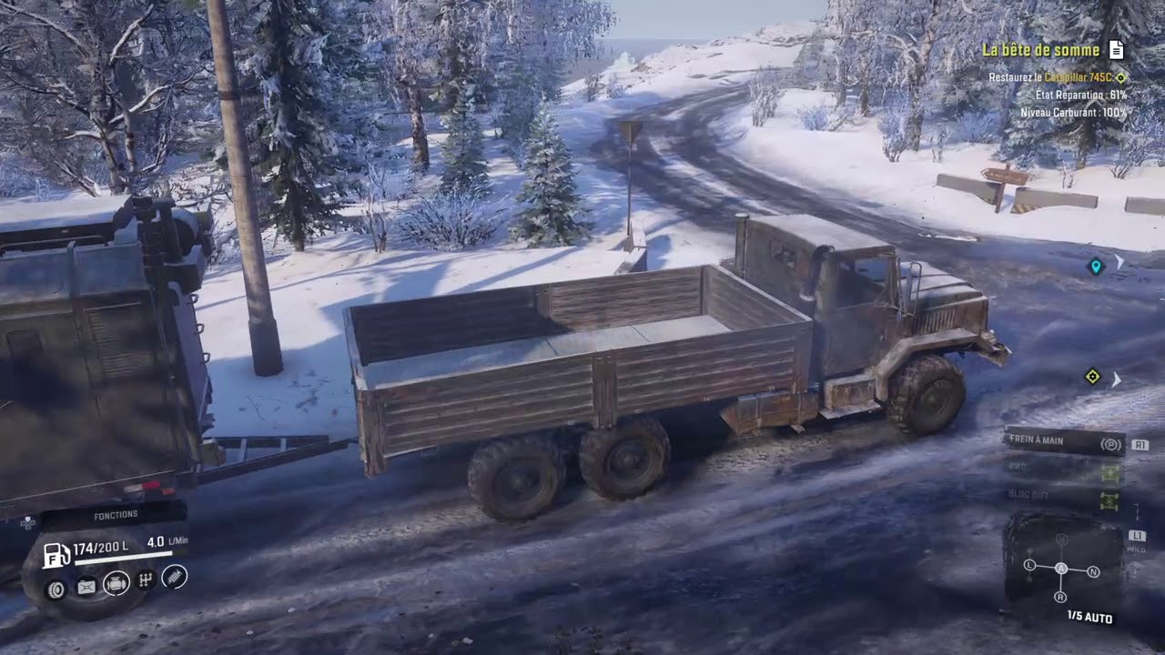 SnowRunner - Obtenir 2 gros engins facilement en Alaska ! (Cat & Ank)