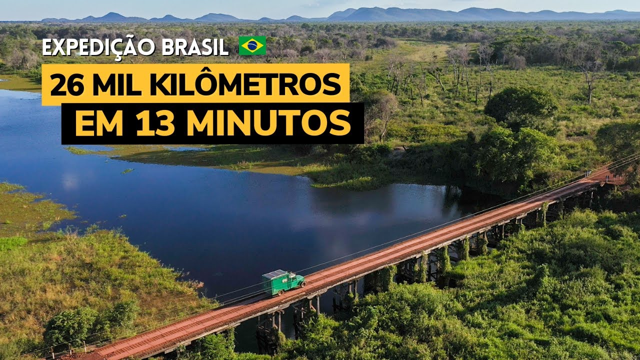 350 DIAS DE MOTORHOME PELO BRASIL (em apenas 13 minutos)