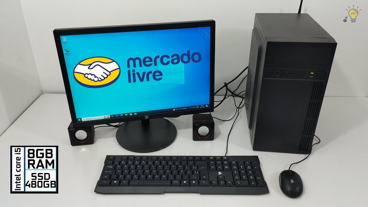 Comprei um PC barato no Mercado livre / Recebimento e instalação - Unboxing