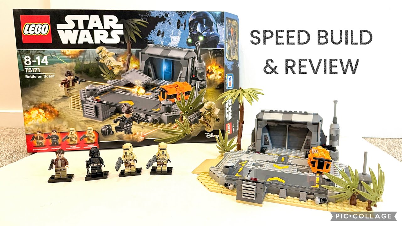 LEGO Star Wars 75171 Battle on Scarif REVIEW!!!
