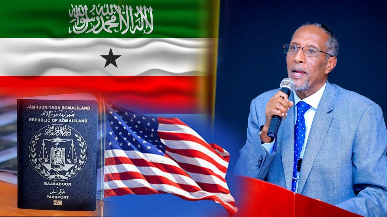 Somaliland Oo Shaacisay In Ay Yeelatay Passport Casriya  Lagu Tagi Karo Dalka Maraykanka Iyo Dalal