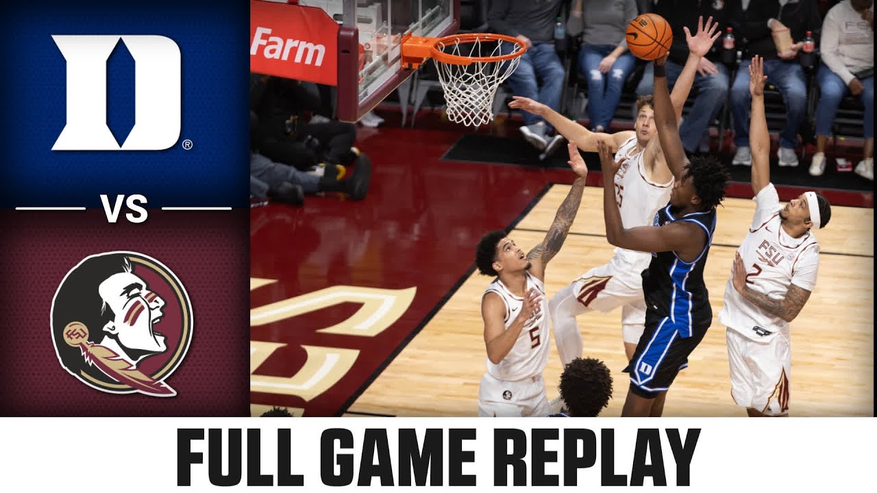 Duke vs. Florida State Full Game Replay | 2025-26 ACC Men's Basketball