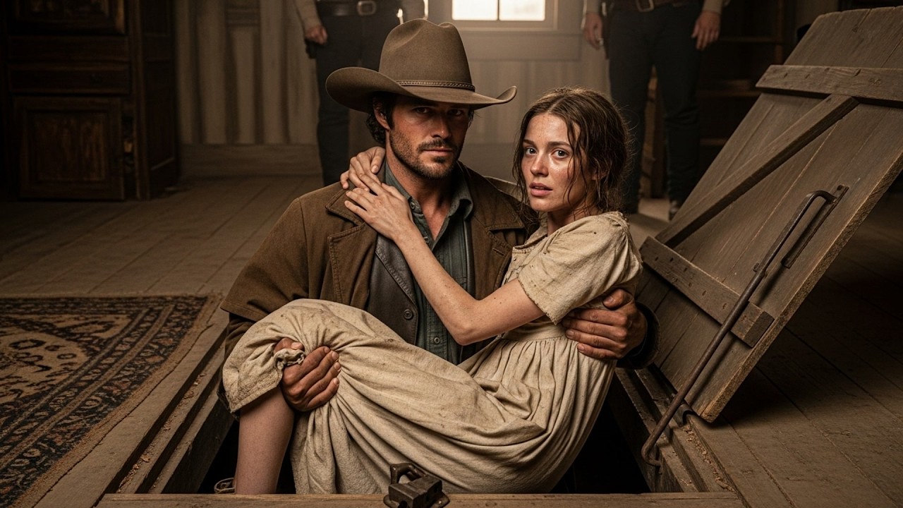 She Was Locked In A Cellar For Days Without Food, The Cowboy Broke The Door And Lifted Her Out