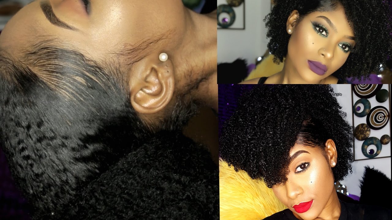 Easy Natural Hairstyles for Black Women (Detail Tutorial) | PETITE-SUE DIVINITII