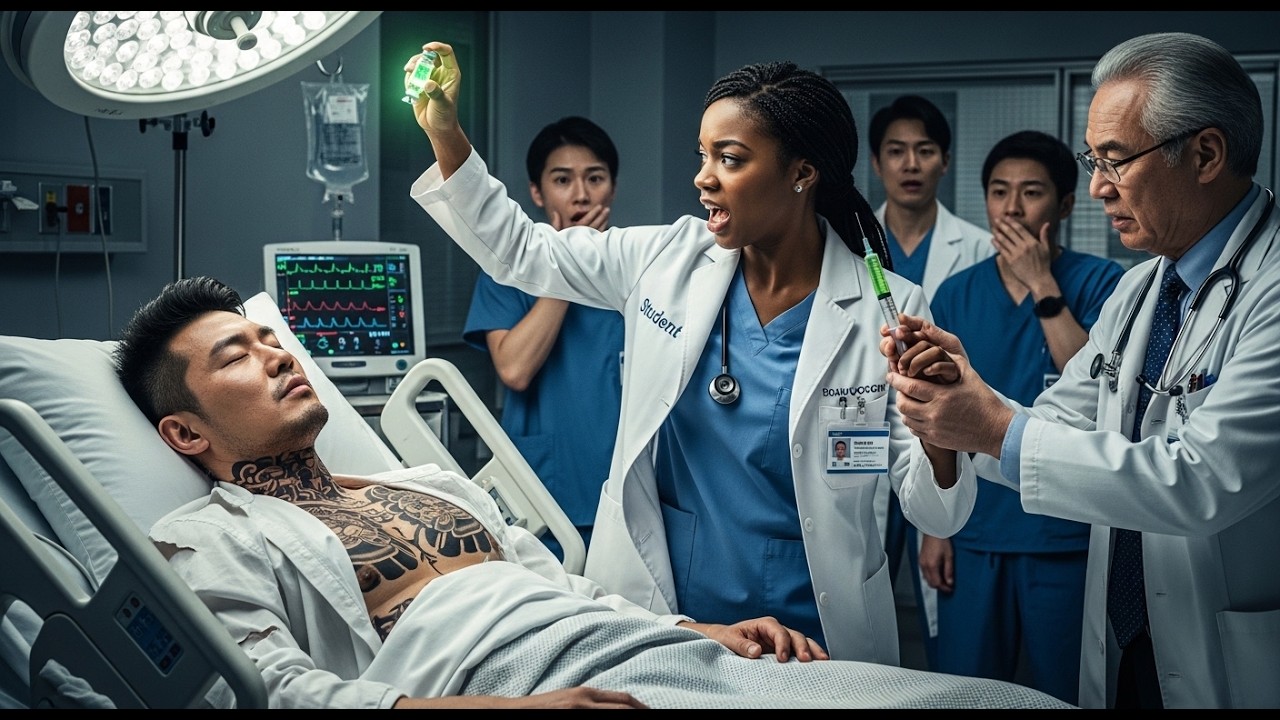 It's Poison! Black Med Student Swaps the Syringe to Save the Dying Korean Mafia Boss