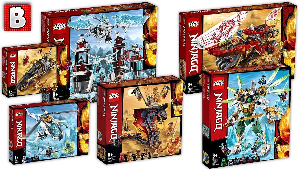 Новые наборы Ninjago 2019!!! Новости LEGO