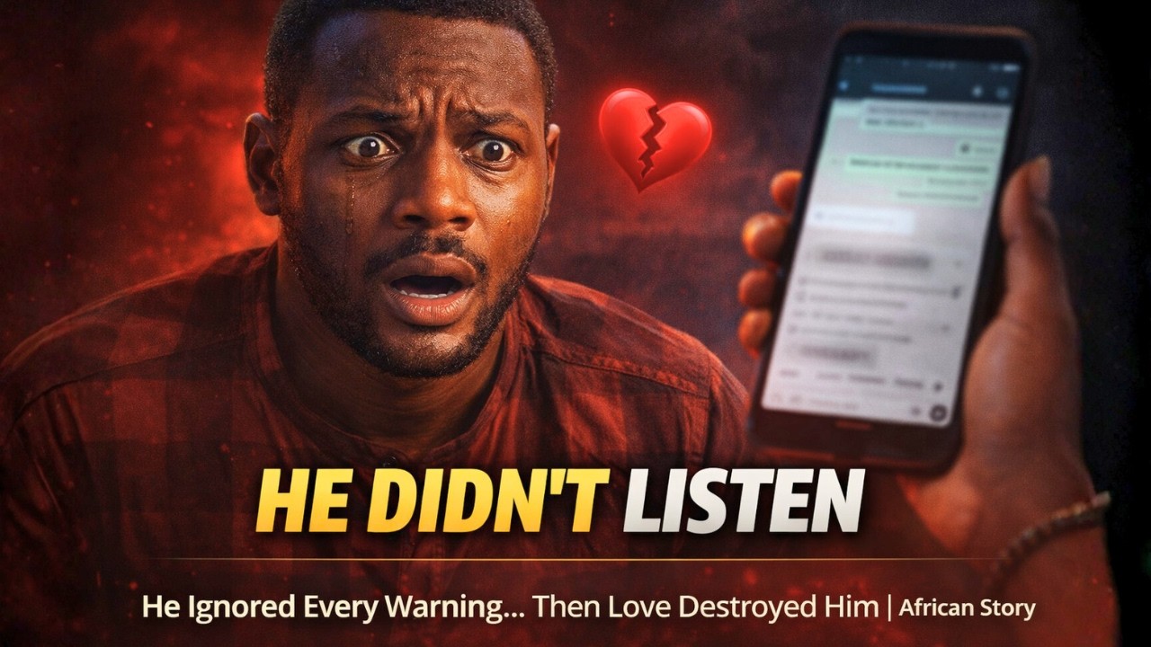 HE DIDN'T LISTEN ( He Ignored Every Warning...Then Love Destroyed Him )#africanfolktale #love #film