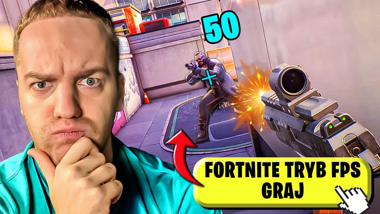 WRESZCIE JEST! TRYB PIERWSZOOSOBOWY W FORTNITE! (Fortnite: Ballistic)