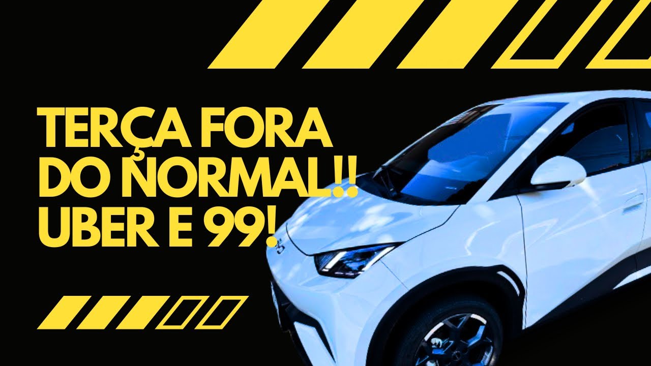 Terça deu bom nos apps! Quanto ganhei rodando Uber e 99! DOLPHIN MINI 100% ELETRICO 
