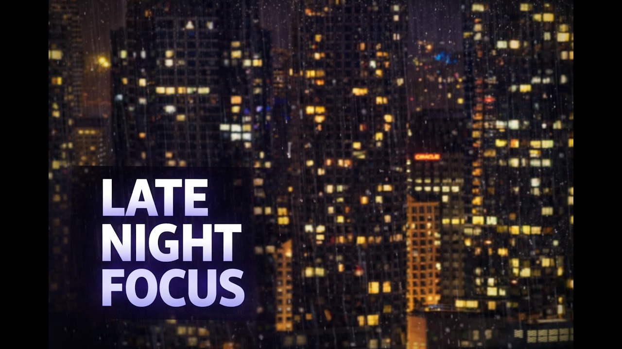 Night Focus 🌙 Deep Work Music for Coding & Study (Ambient, No Vocals)