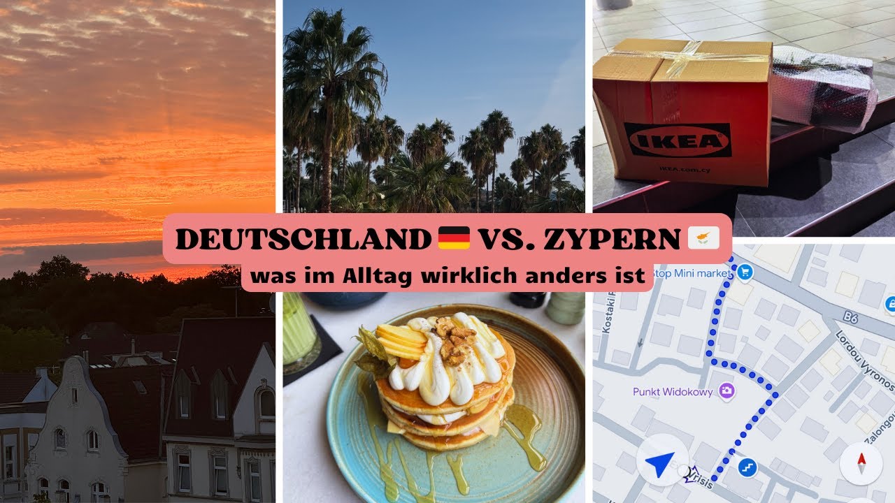 DEUTSCHLAND 🇩🇪 vs. ZYPERN 🇨🇾 - was im Alltag wirklich anders ist!