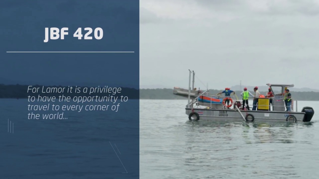 Lamor & RECOPE JBF 420 Multi Purpose Vessel Training
