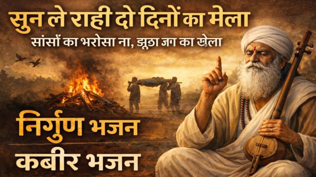 सुन ले राही दो दिनों का मेला। Nirgun Bhajan । Kabir Bhajan । 