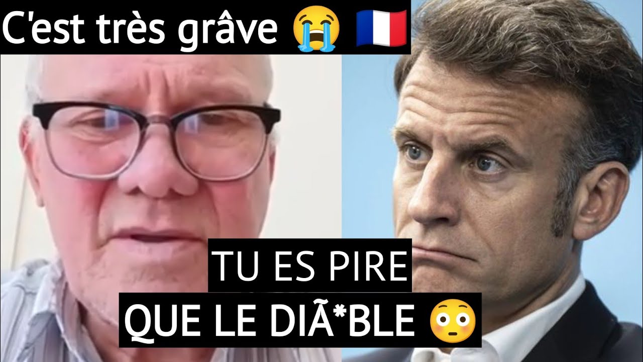 Ce Monsieur crache toutes les vérités à Macron 😭