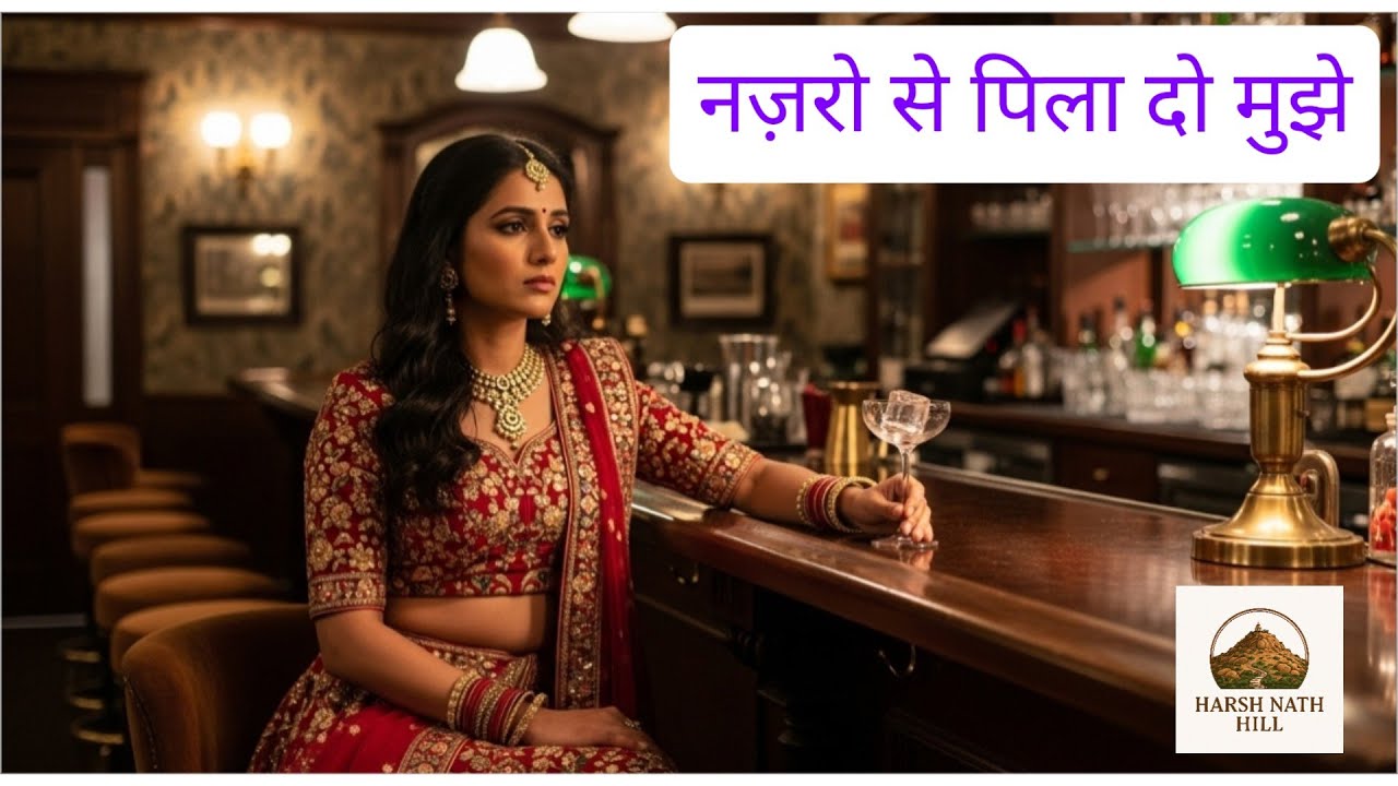 Apni najro se pila do mujhe अपनी नज़रो से पिला दो मुझे, महफ़िल song •Harsh Nath Hill