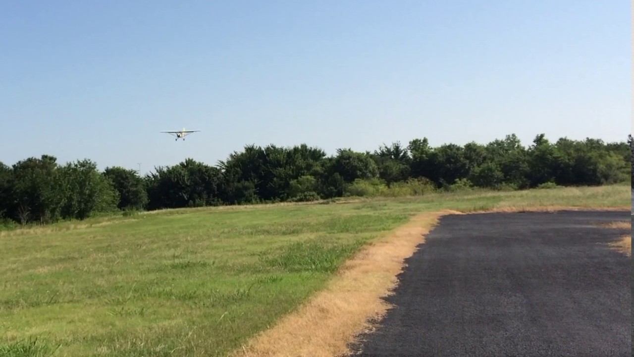 Short landing at Lakeview in Rans S7