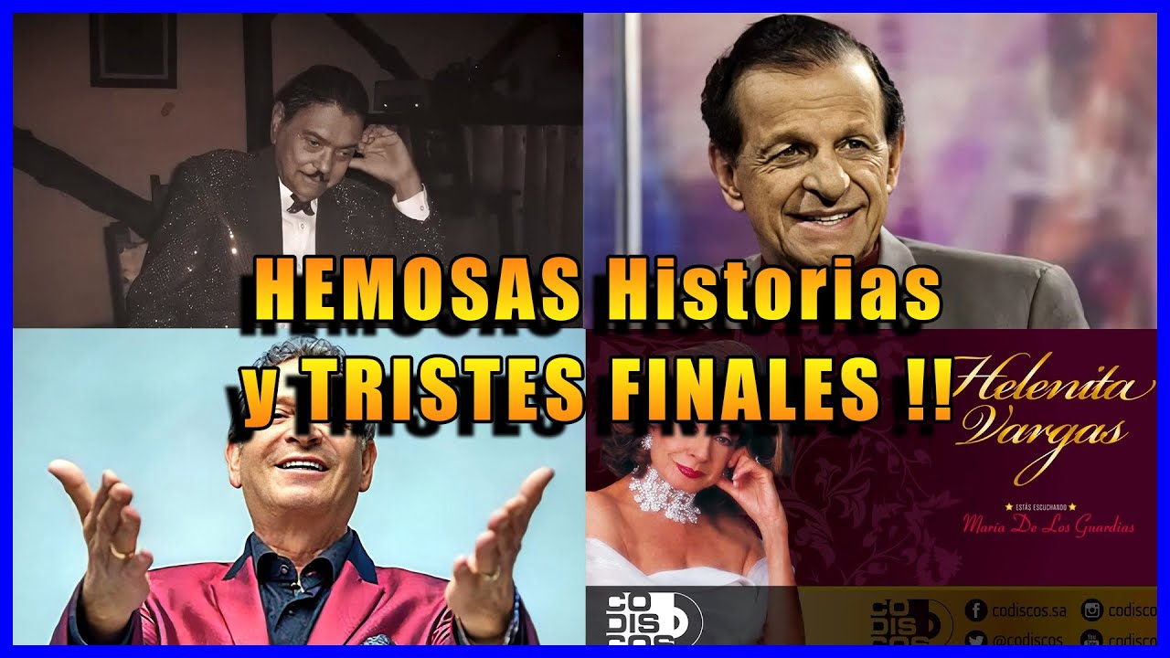 FAMOSOS Colombianos de la MUSICA y su TRISTE FINAL parte 2