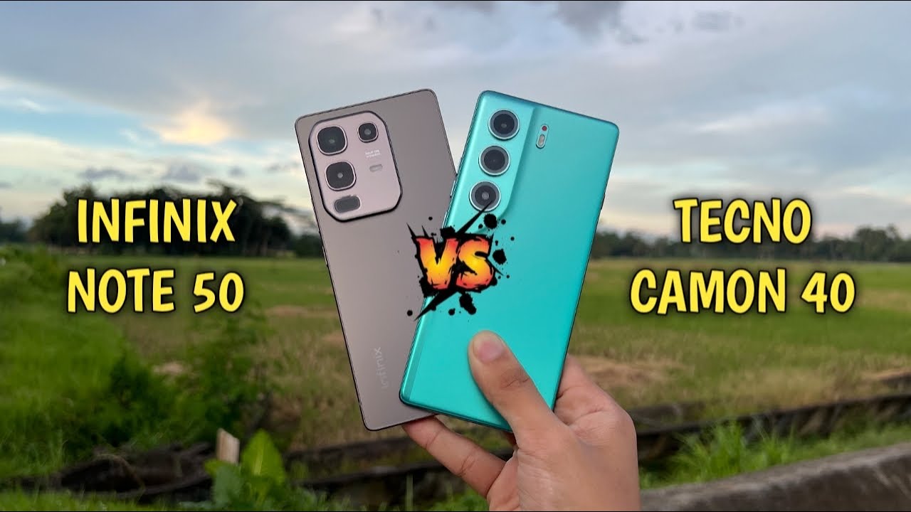 JANGAN SALAH PILIH! Infinix Note 50 vs Tecno Camon 40 - Mending Beli Yang Mana?