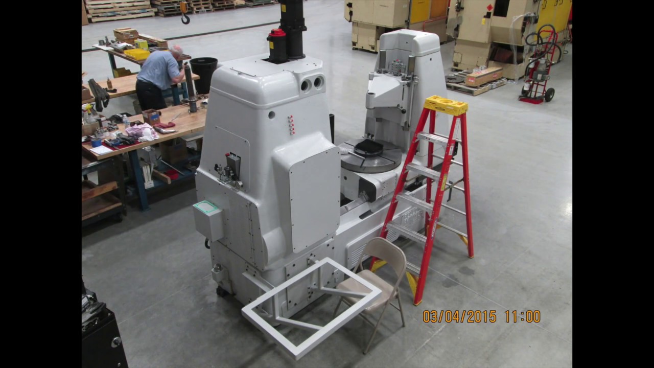 Pfauter P900 Hobber Rebuild Timelapse Video - by Machine Tool Builders
