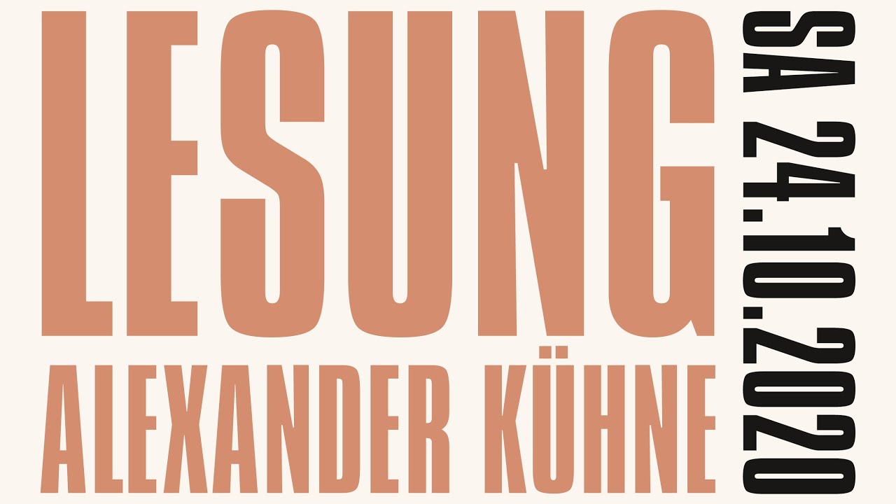 Alexander K&uuml;hne liest 