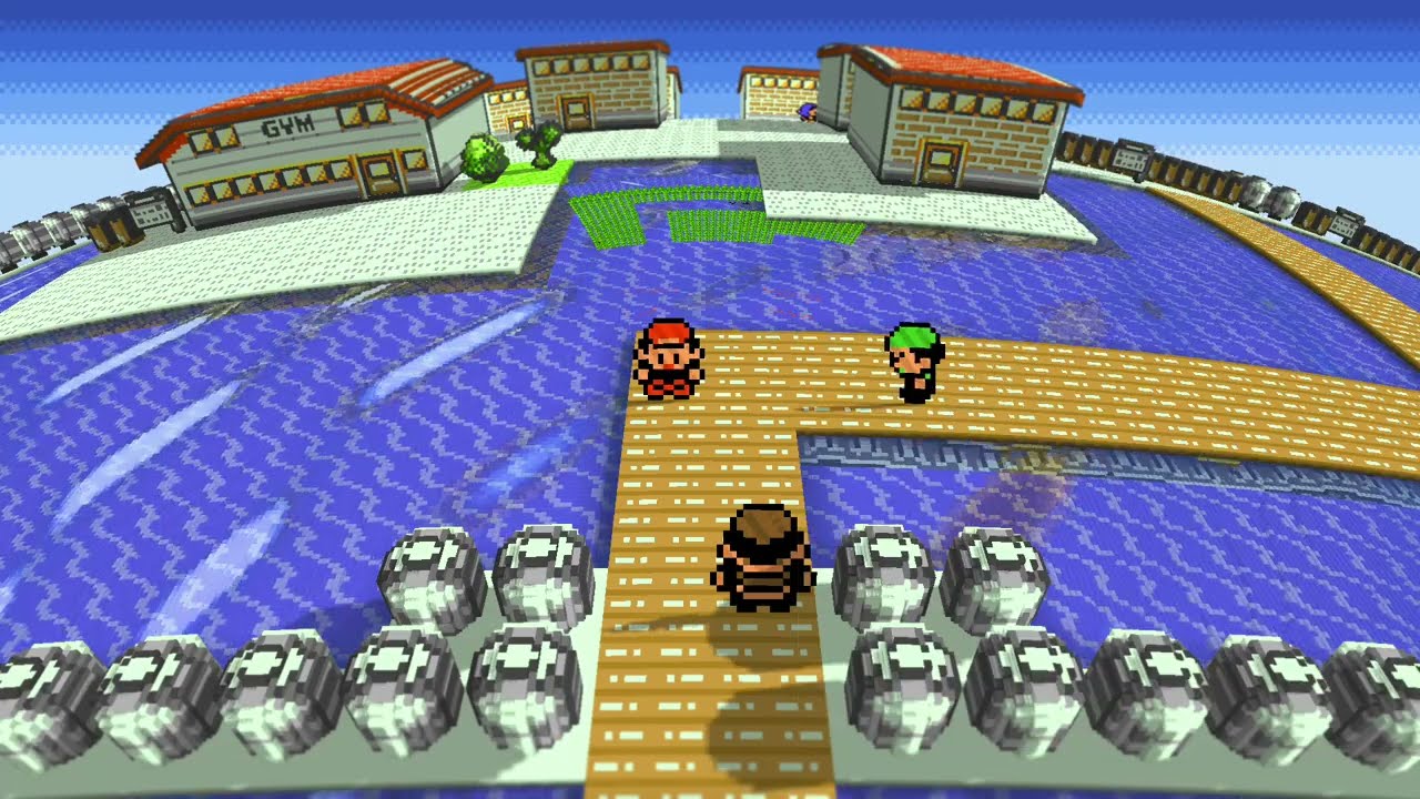 Pokemon Red Gen 1 Recompilation Project (MOD  3D ) #5 FR