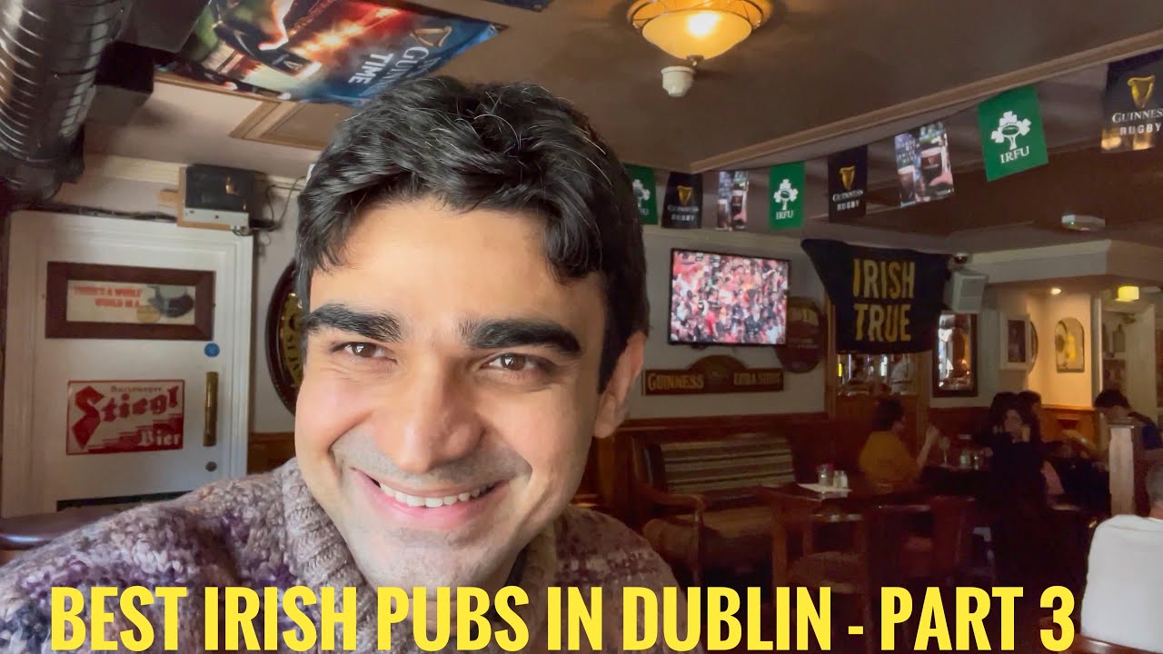 BEST and OLDEST IRISH PUBS in Dublin, Ireland 🇮🇪 |IRISH PUB Tour Part 3