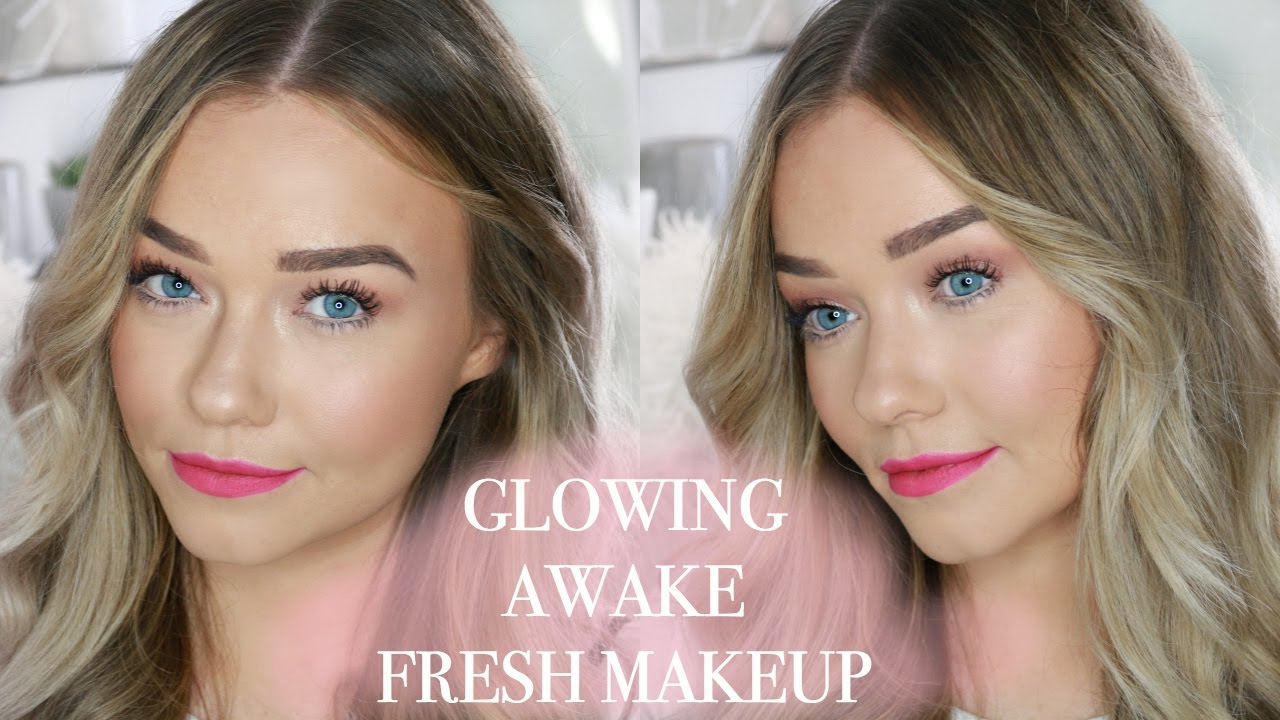 BREAK UP MAKEUP! Makeup For Tired Eyes,Dark Circles + Dull Skin | Glowing+ Fresh | Michelle Crossan