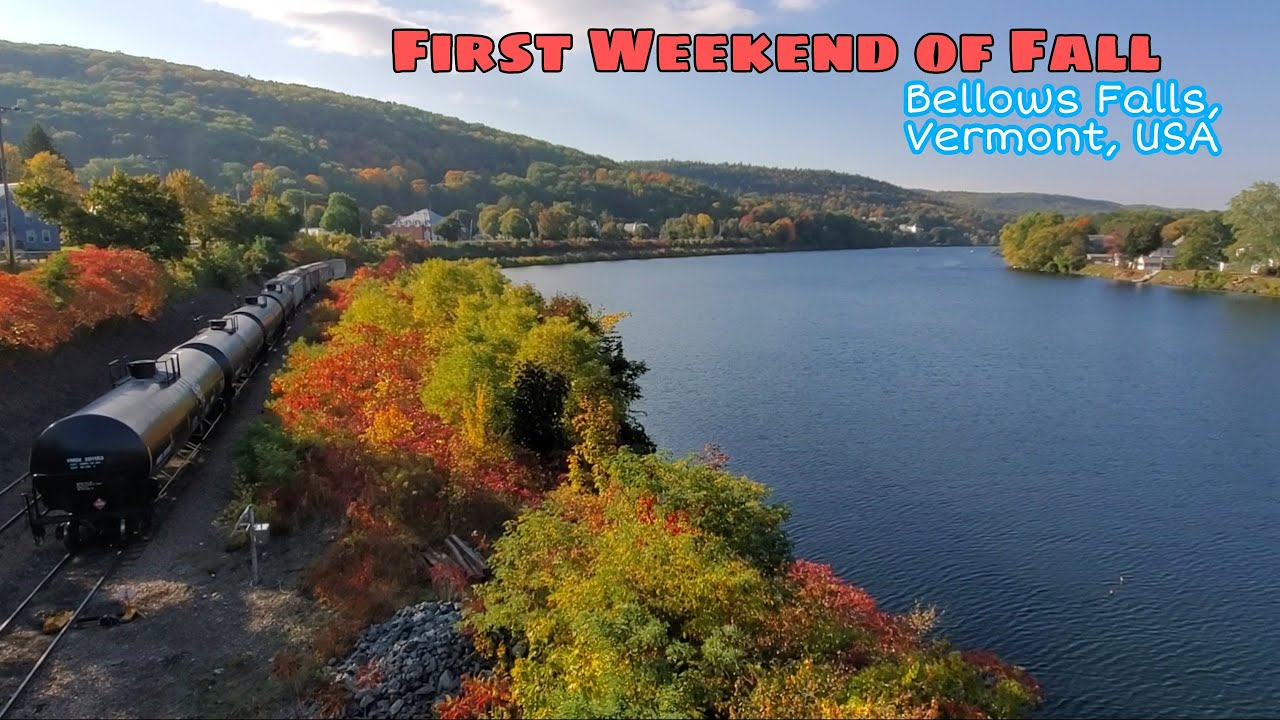 First Weekend of Fall- Bellows Falls, Vermont USA