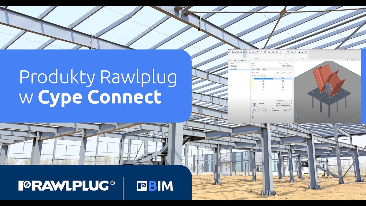 BIM Rawlplug: Produkty Rawlplug w Cype Connect