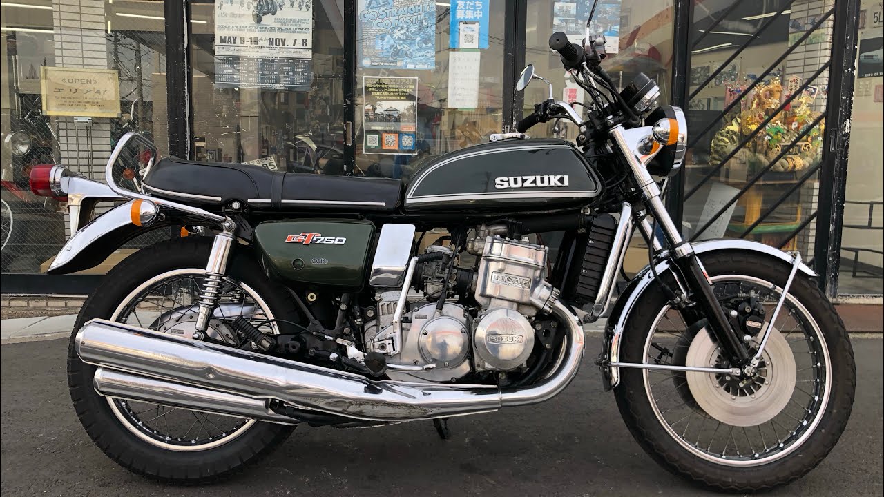 GT750 国内物 入荷 1974y 水牛 車検あり 早い者勝ち♪ エリア47 AREA47
