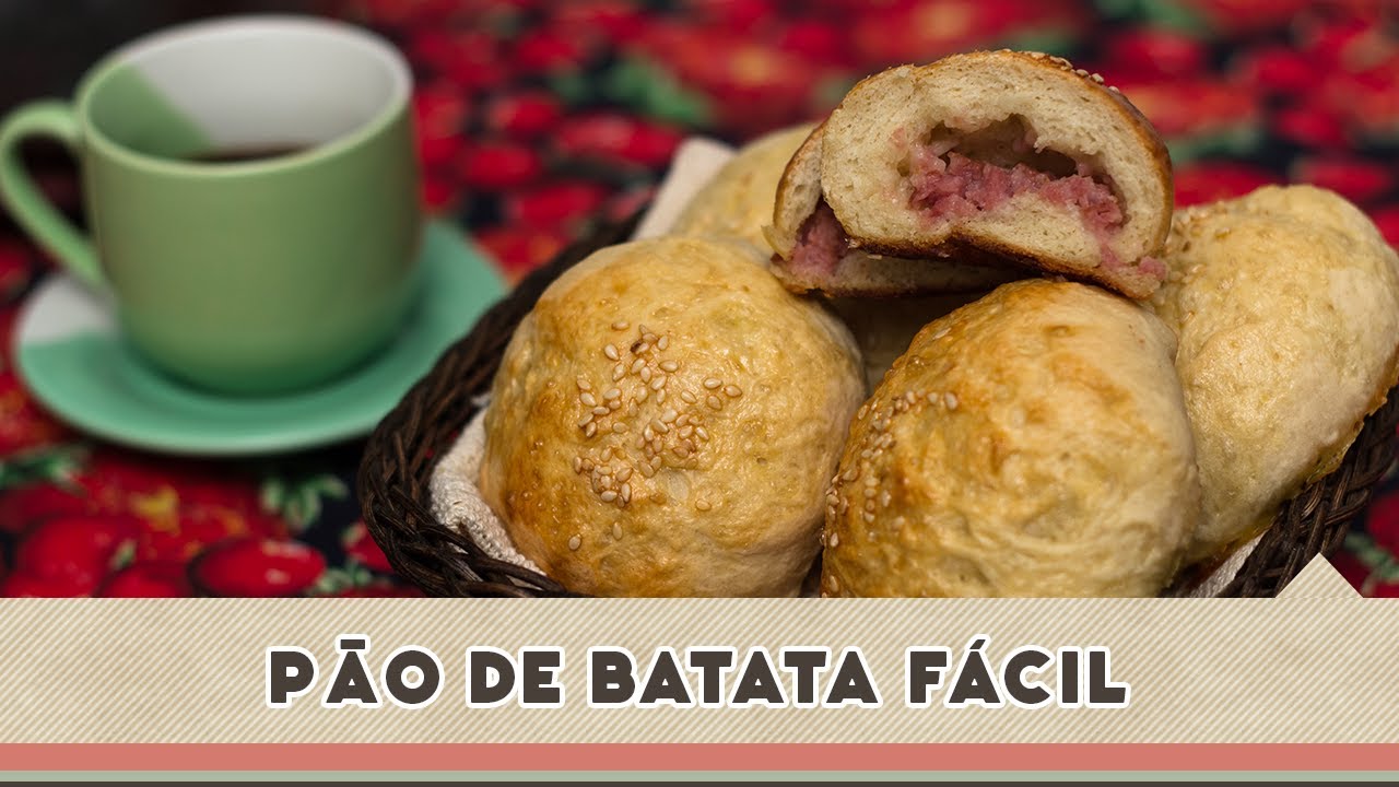 Pão de Batata Fácil - Receitas de Minuto #101