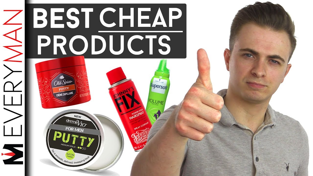 Best Cheap Hair Products Men | My Top Picks