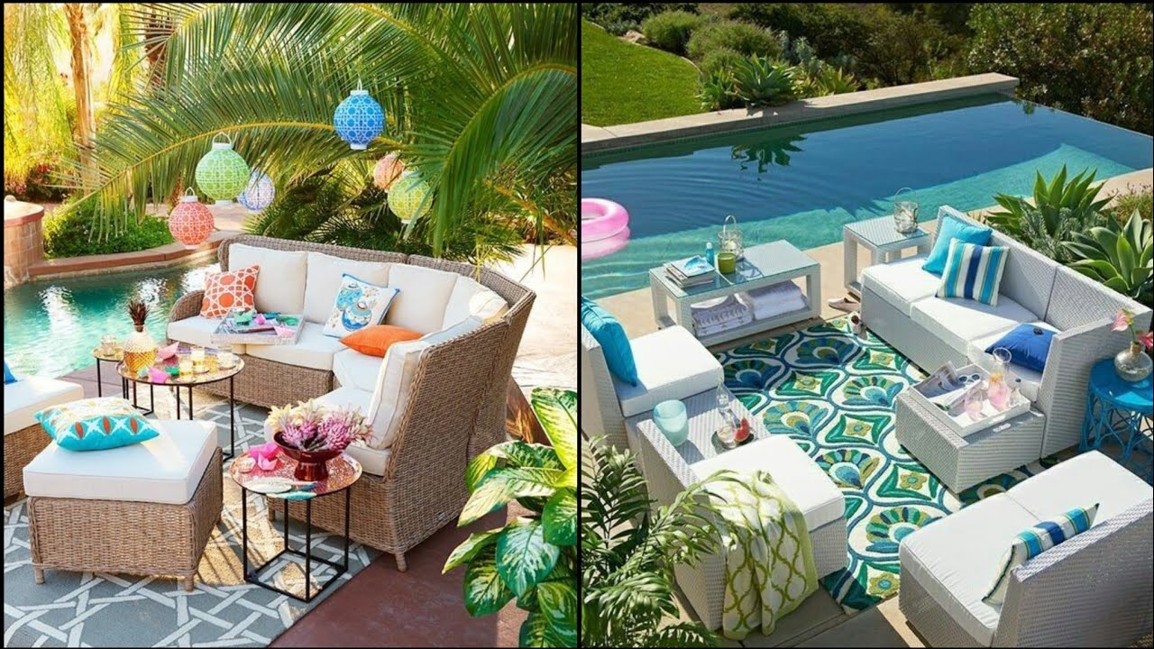 Modern Patio Furniture Designs Ideas 2022 | Backyard Seating Arrangements | Garden Furniture Ideas