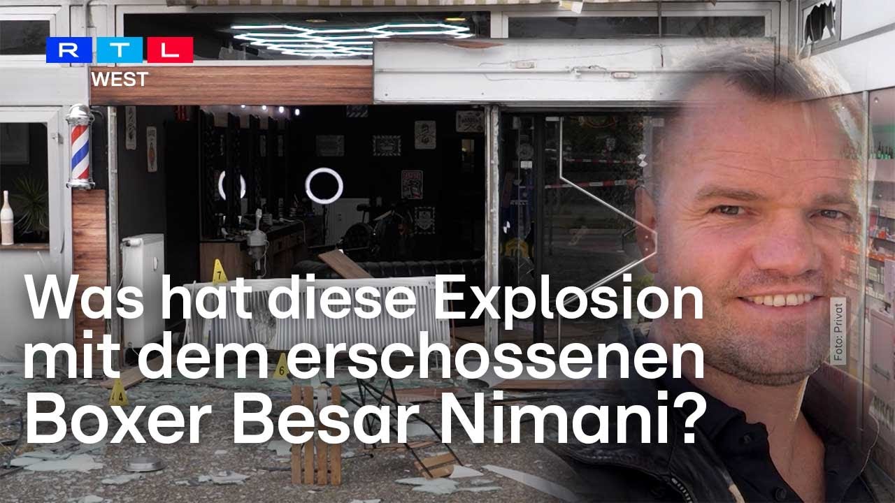 Explosion in Bielefeld: Barbershop in Trümmern - mögliche Verbindung zum Mordfall Nimani | RTL WEST