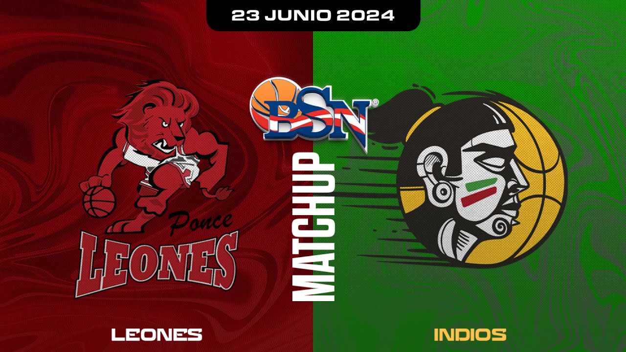 Leones de Ponce vs. Indios de Mayagüez - BSN2024