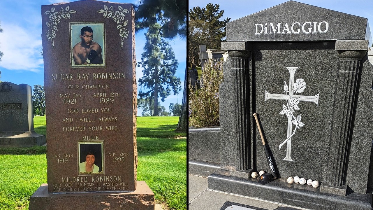 Graves of Legendary Athletes