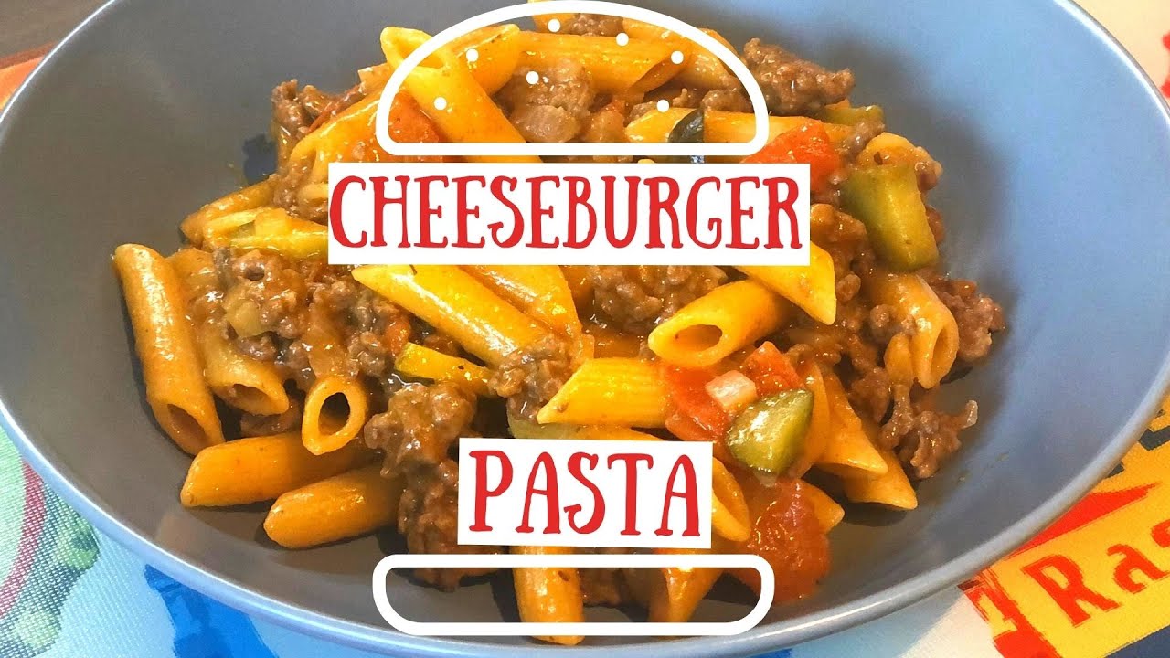 HOW TO MAKE Cheeseburger Pasta | Cheesy, Filling and Easy!