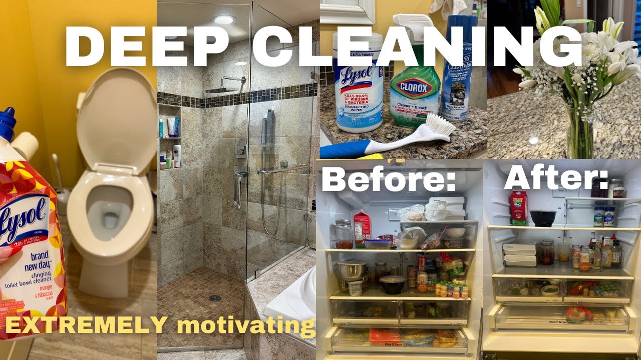 deep clean my entire home w/ me (in a day)
