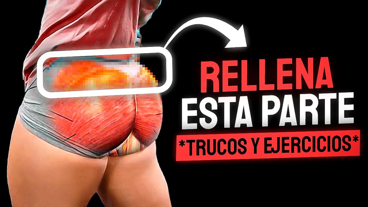 Rellena ESTA PARTE de tus GLÚTEOS con estos EJERCICIOS | Cómo tener un glúteo RESPINGÓN