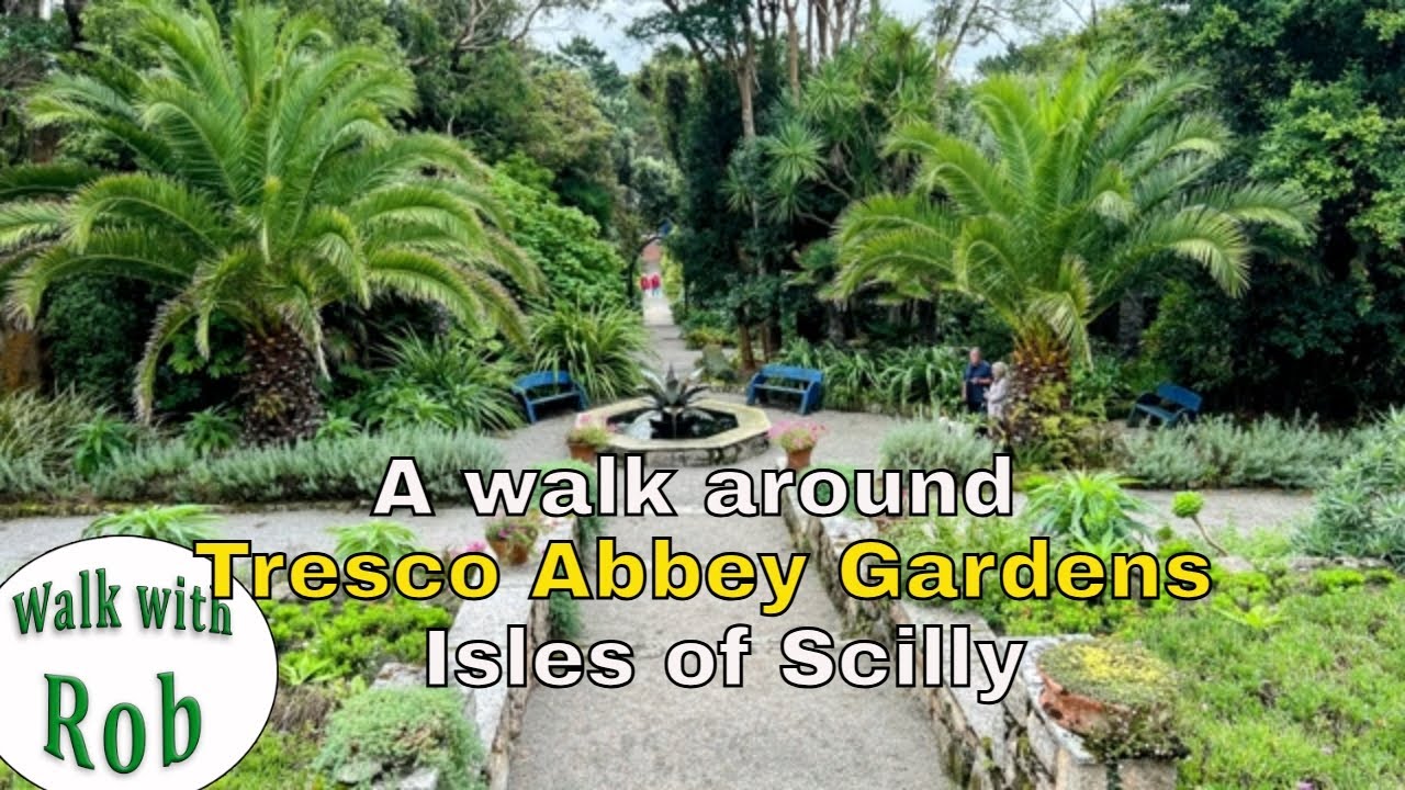 A walk around the famous Tresco Abbey Gardens  #scillyisles