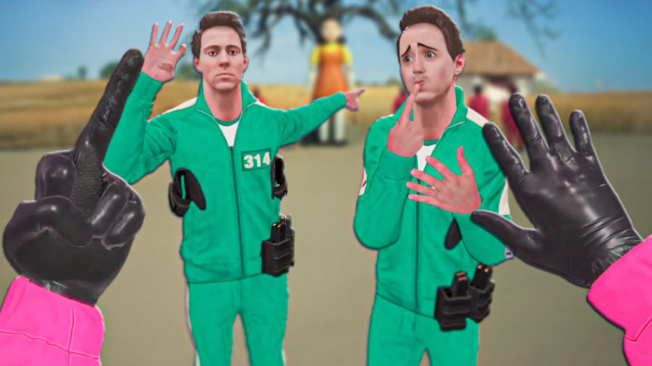 Virei o Lider de SQUID GAME no Bonelab Vr Mods