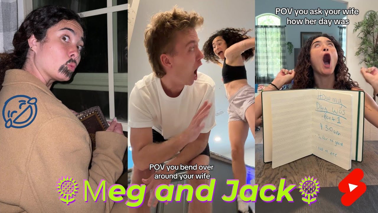 *1 HOUR* New Meg and Jack Shorts 2025 | Funny Meghan and Jack Shorts 2025 #part2