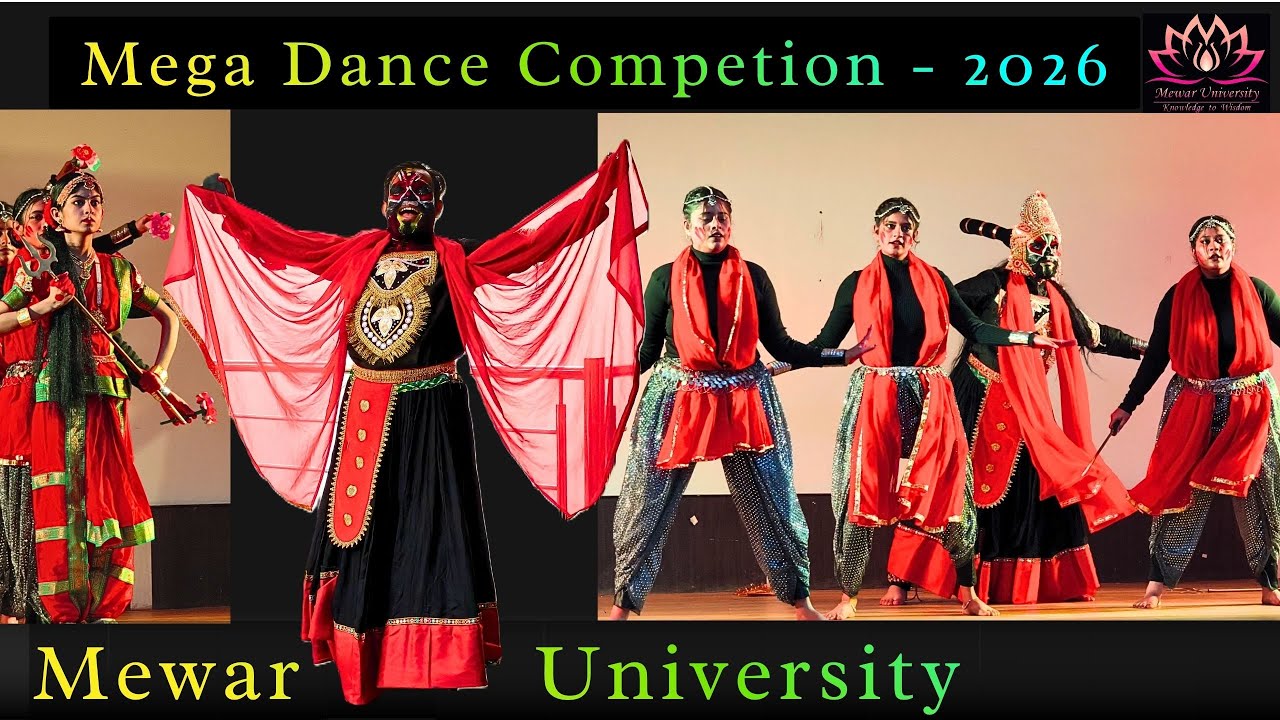 Mega Dance Competetion -  Mewar University | #mewaruniversity #dance