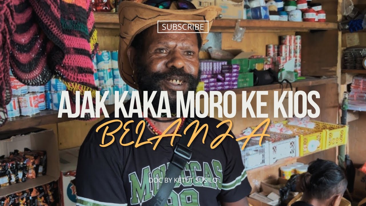 PART 42 TRIMAKASIH ORANG BAIK, AKHIRNYA KK MORO BISA KITA AJAK BELANJA BARANG BANYAK DI KIOS