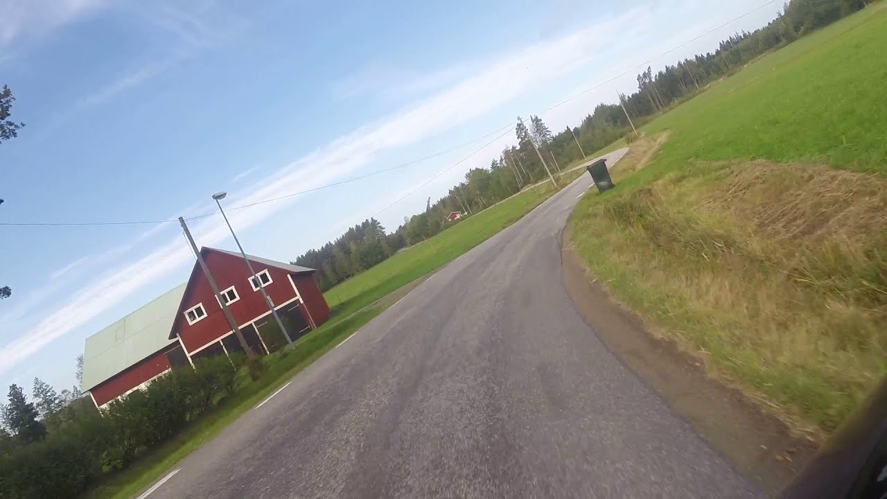 Triumph Thruxton ride from RV204 to Gullsp&aring;ng